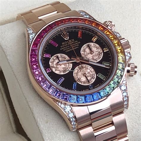 rolex rainbow watch price replica reddit|rolex 116595rbow for sale.